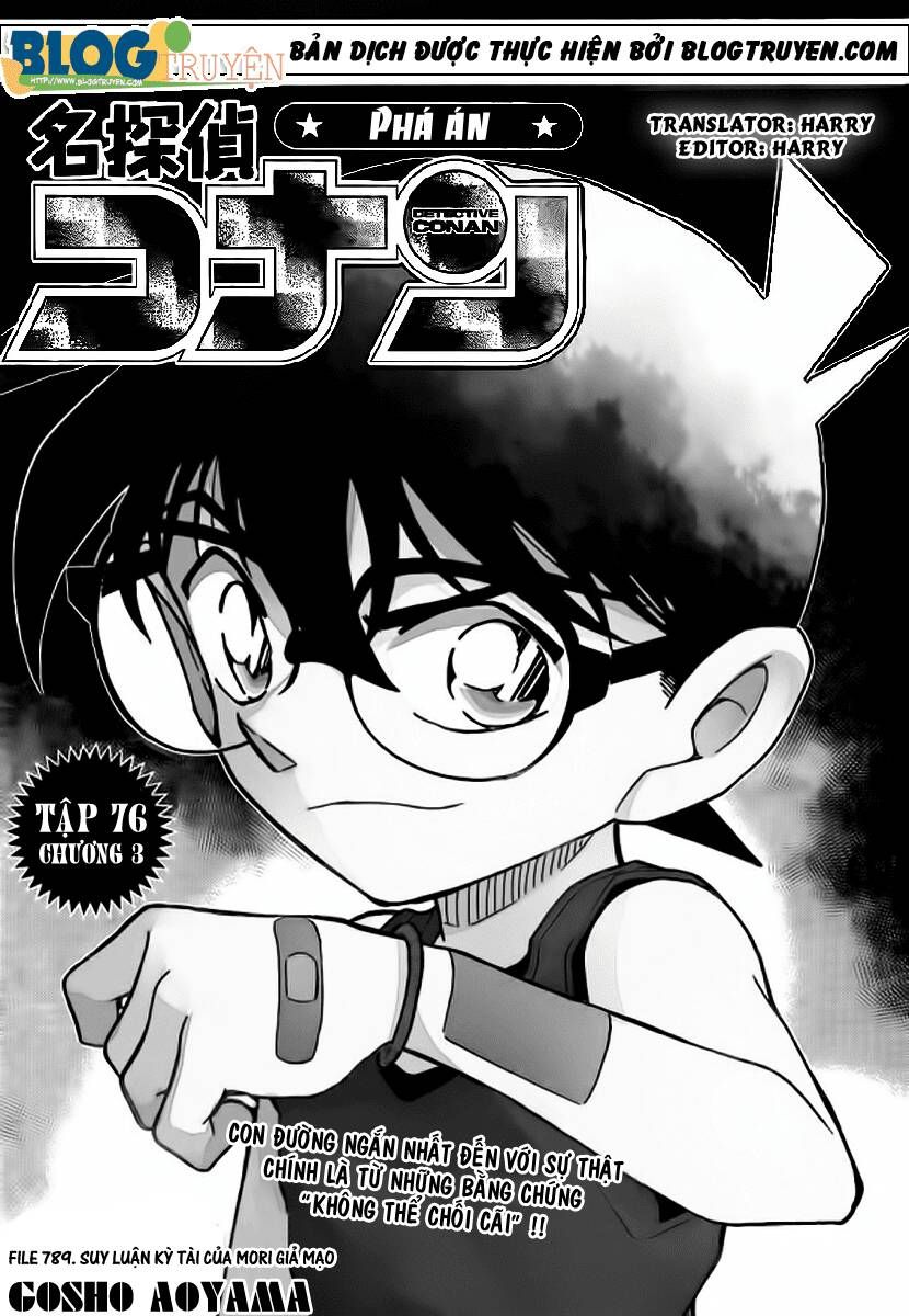 Thám Tử Lừng Danh Conan Chapter 789 - Trang 3