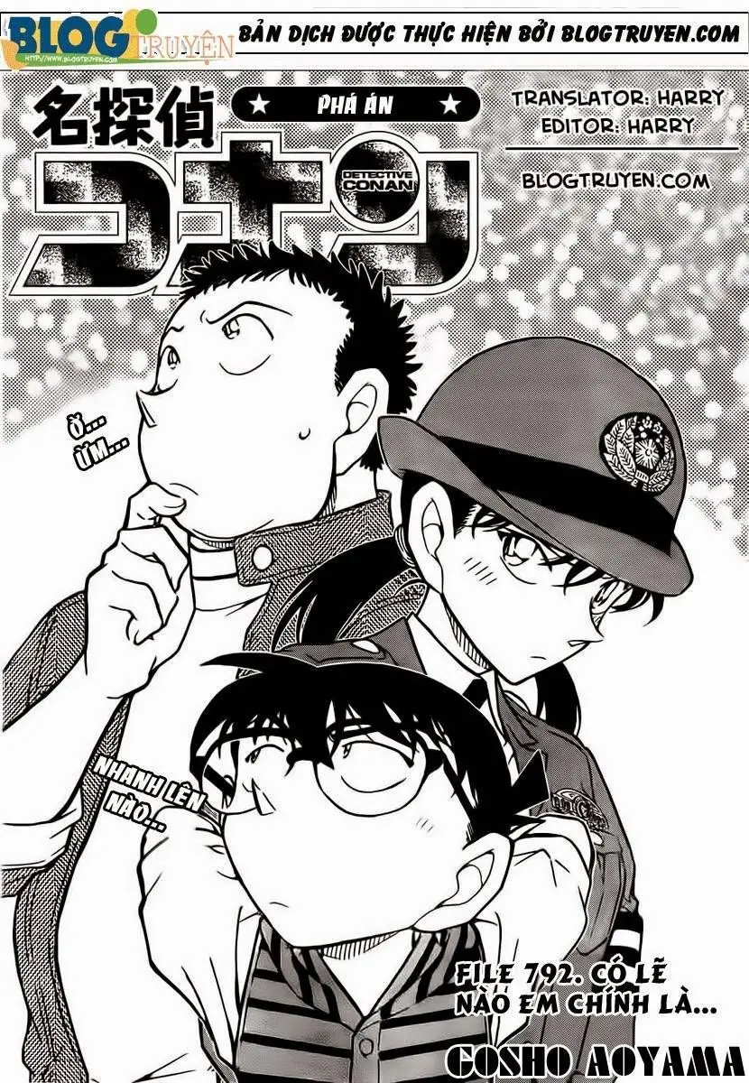 Thám Tử Lừng Danh Conan Chapter 792 - Trang 3
