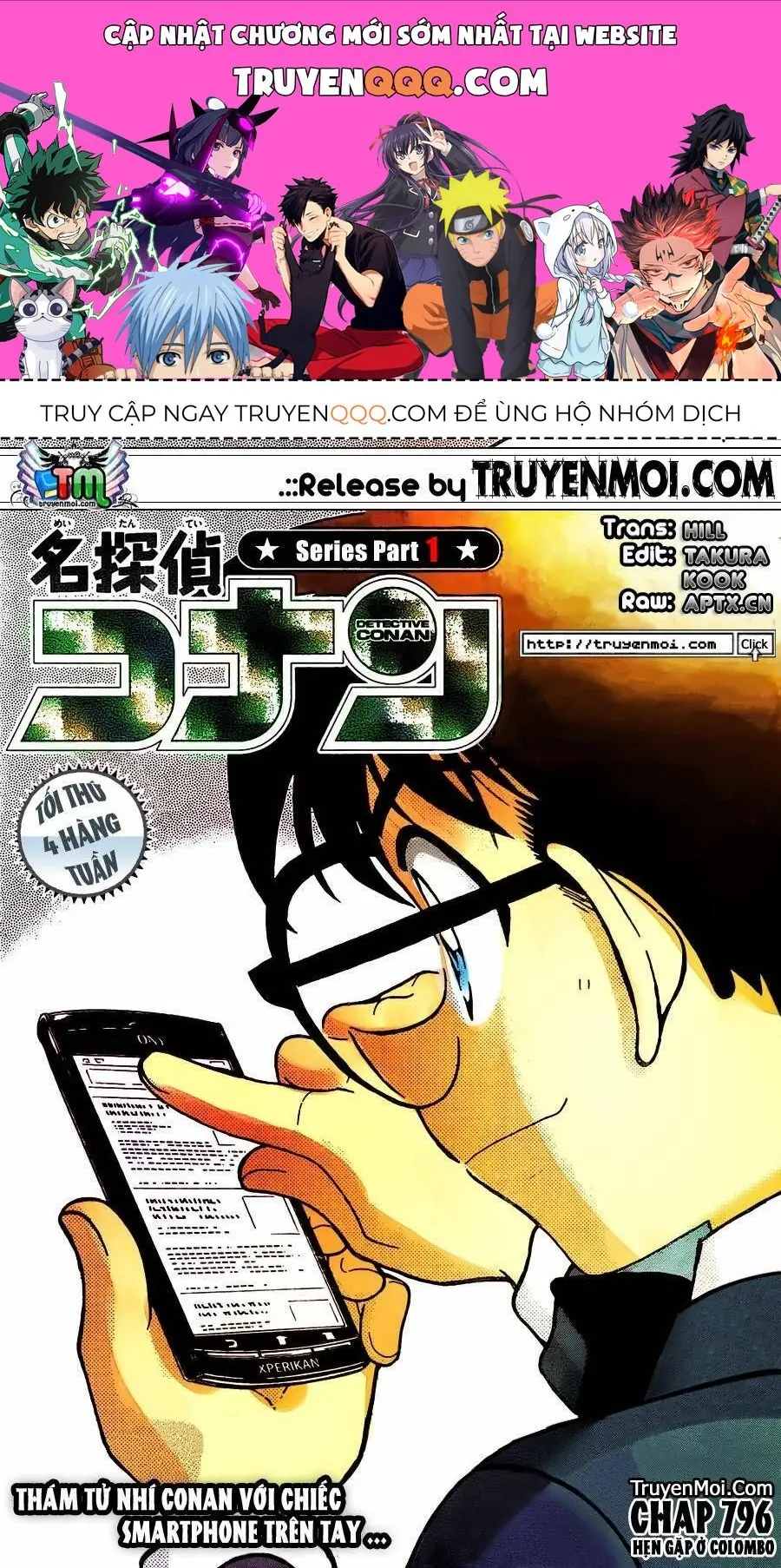Thám Tử Lừng Danh Conan Chapter 796 - Trang 2