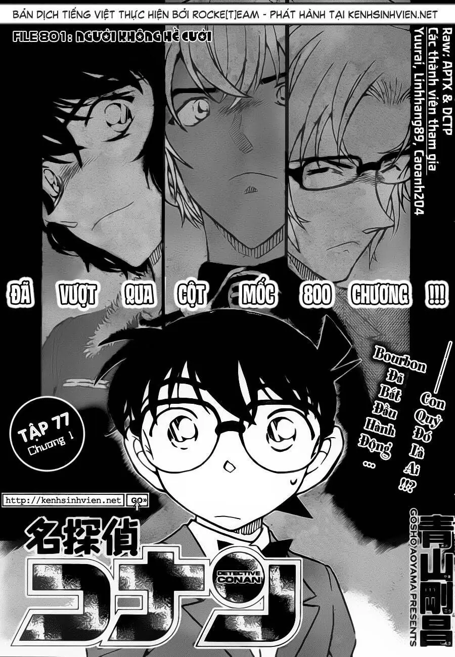 Thám Tử Lừng Danh Conan Chapter 801 - Trang 3