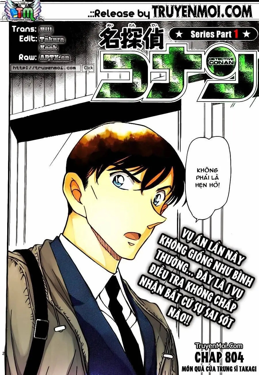 Thám Tử Lừng Danh Conan Chapter 804 - Trang 3