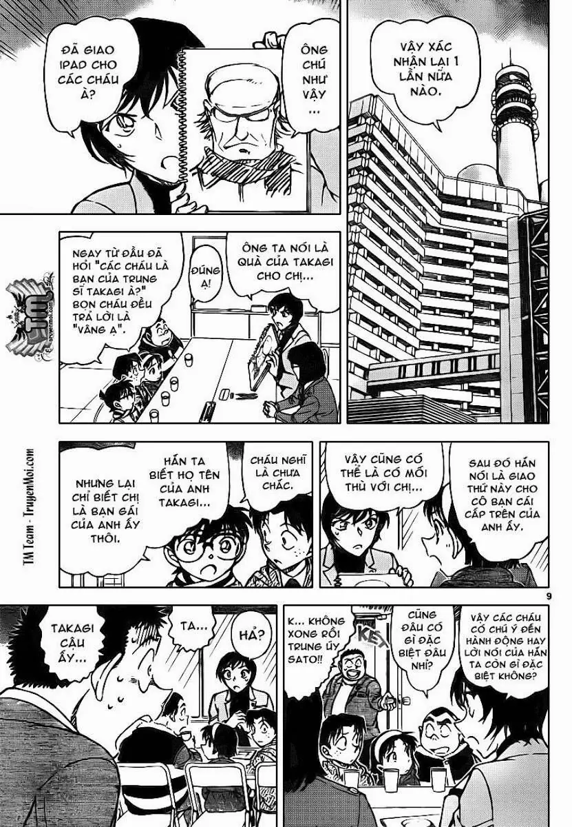 Thám Tử Lừng Danh Conan Chapter 805 - Trang 10