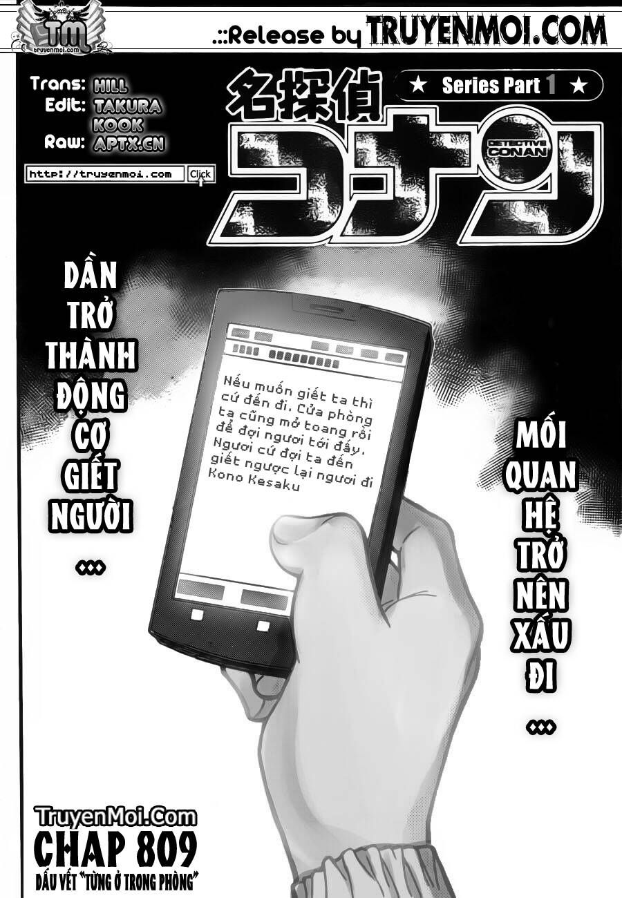Thám Tử Lừng Danh Conan Chapter 809 - Trang 3
