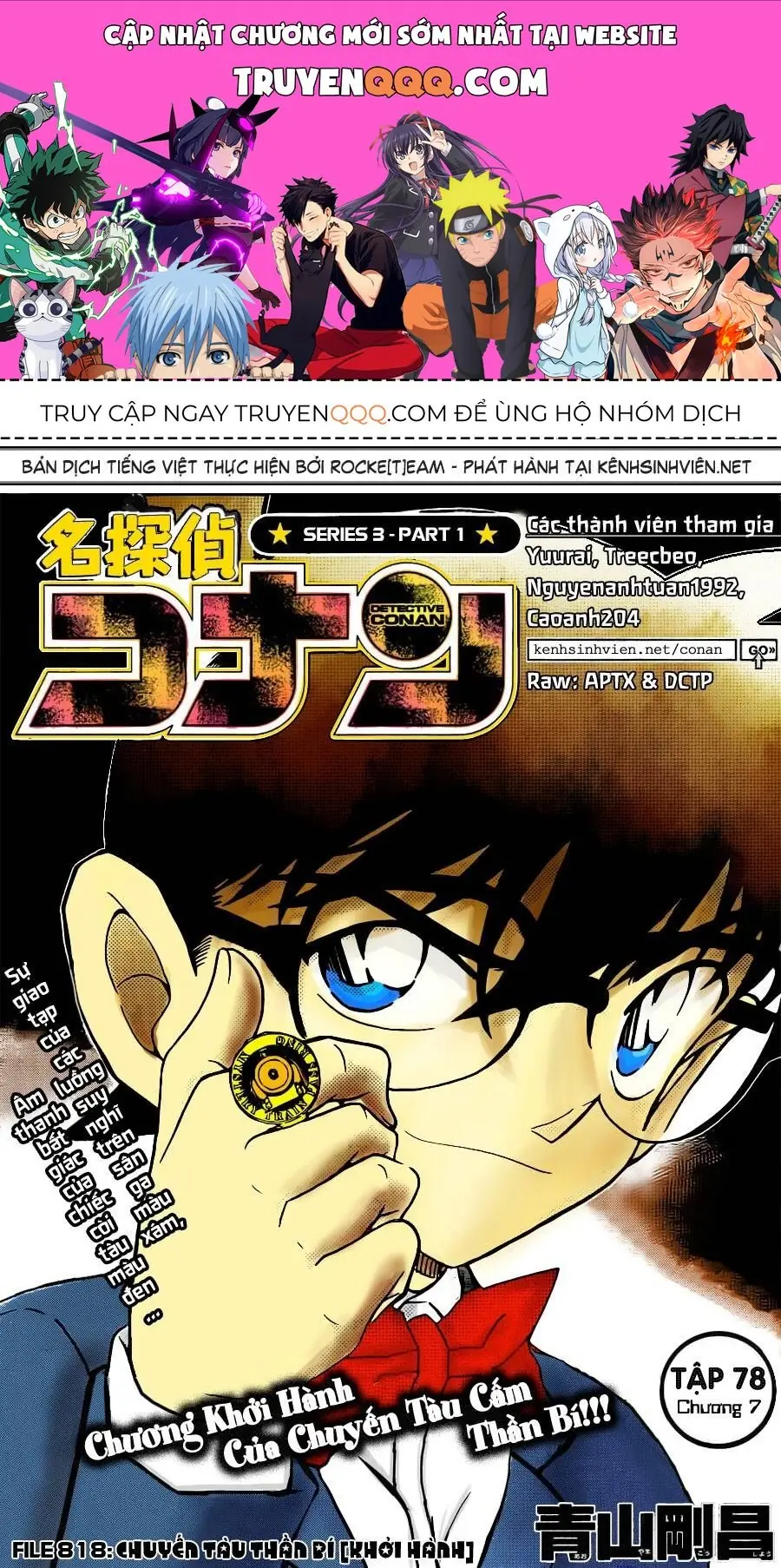 Thám Tử Lừng Danh Conan Chapter 818 - Trang 2