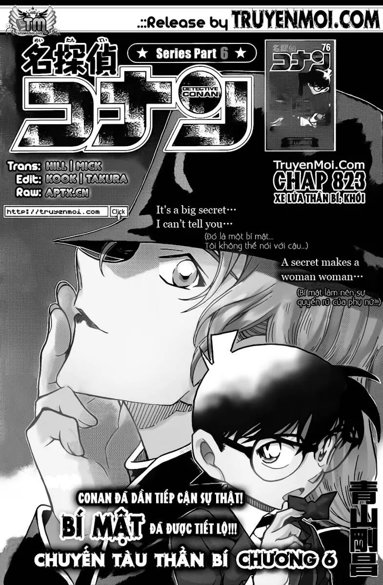 Thám Tử Lừng Danh Conan Chapter 823 - Trang 3