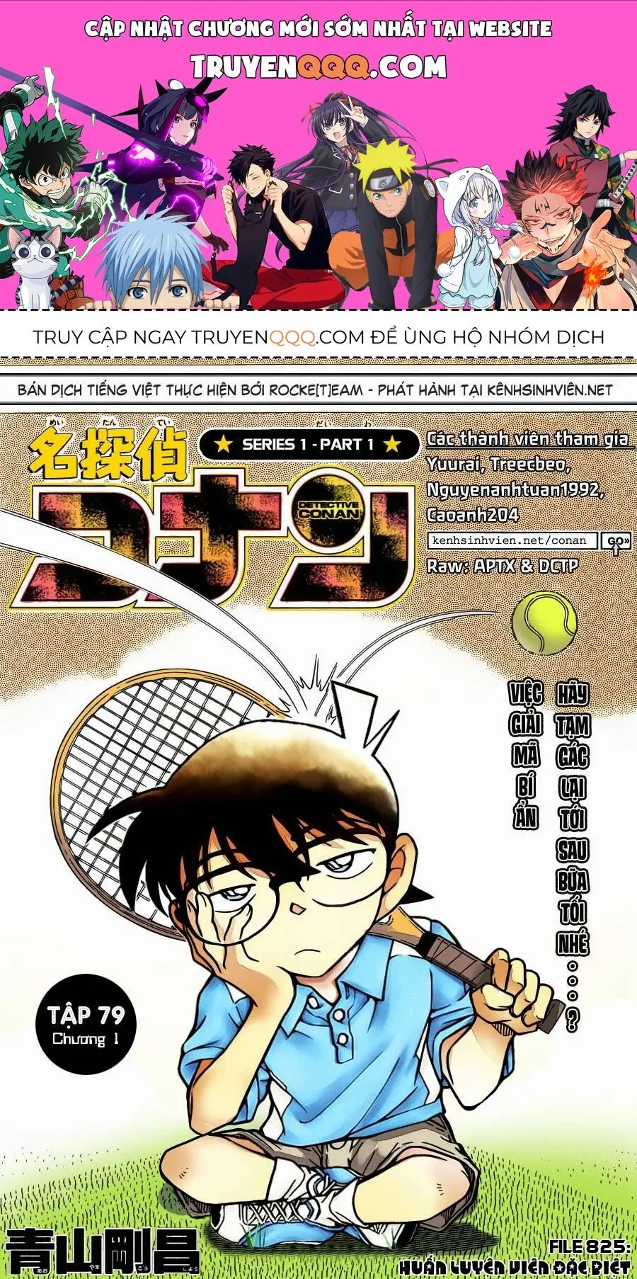 Thám Tử Lừng Danh Conan Chapter 825 - Trang 2