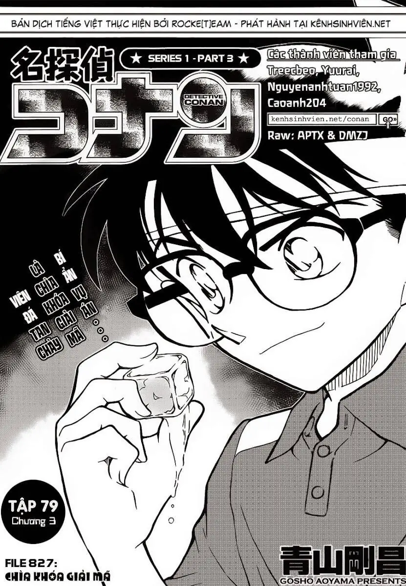 Thám Tử Lừng Danh Conan Chapter 827 - Trang 3