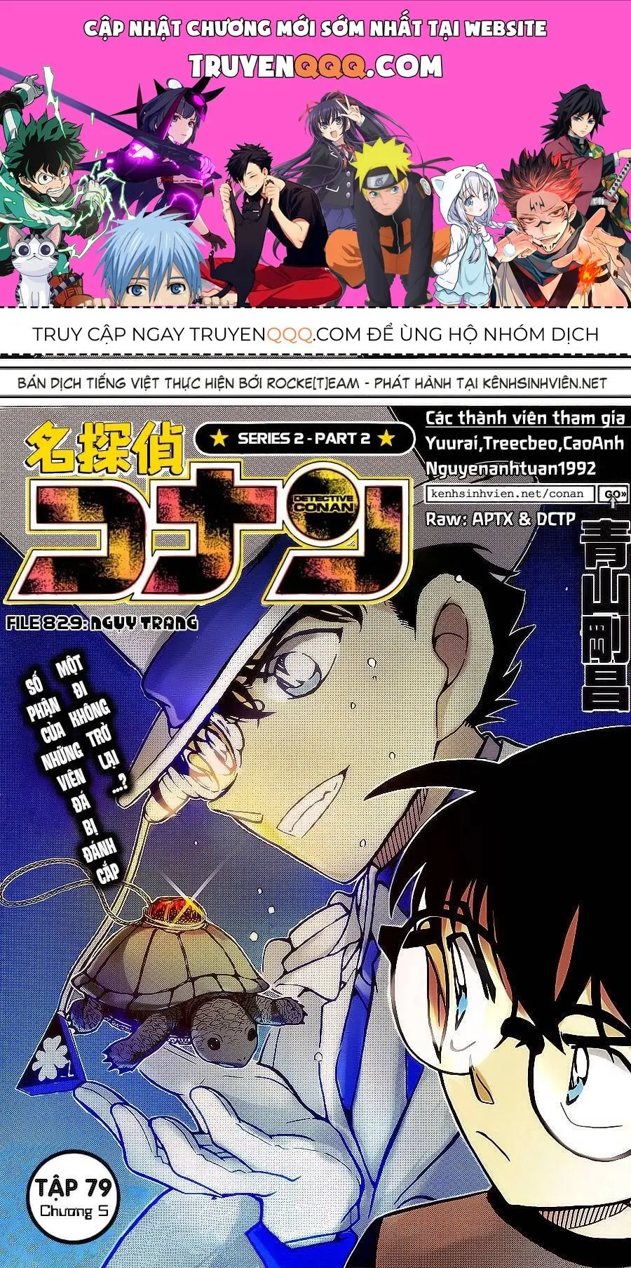 Thám Tử Lừng Danh Conan Chapter 829 - Trang 2
