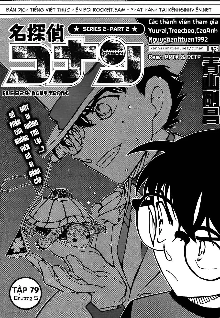 Thám Tử Lừng Danh Conan Chapter 829 - Trang 3