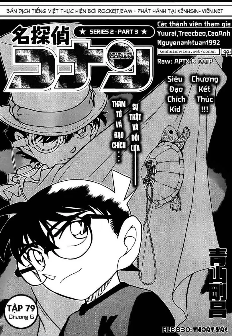 Thám Tử Lừng Danh Conan Chapter 830 - Trang 4