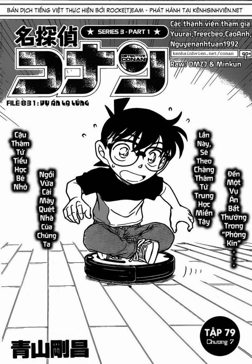 Thám Tử Lừng Danh Conan Chapter 831 - Trang 4