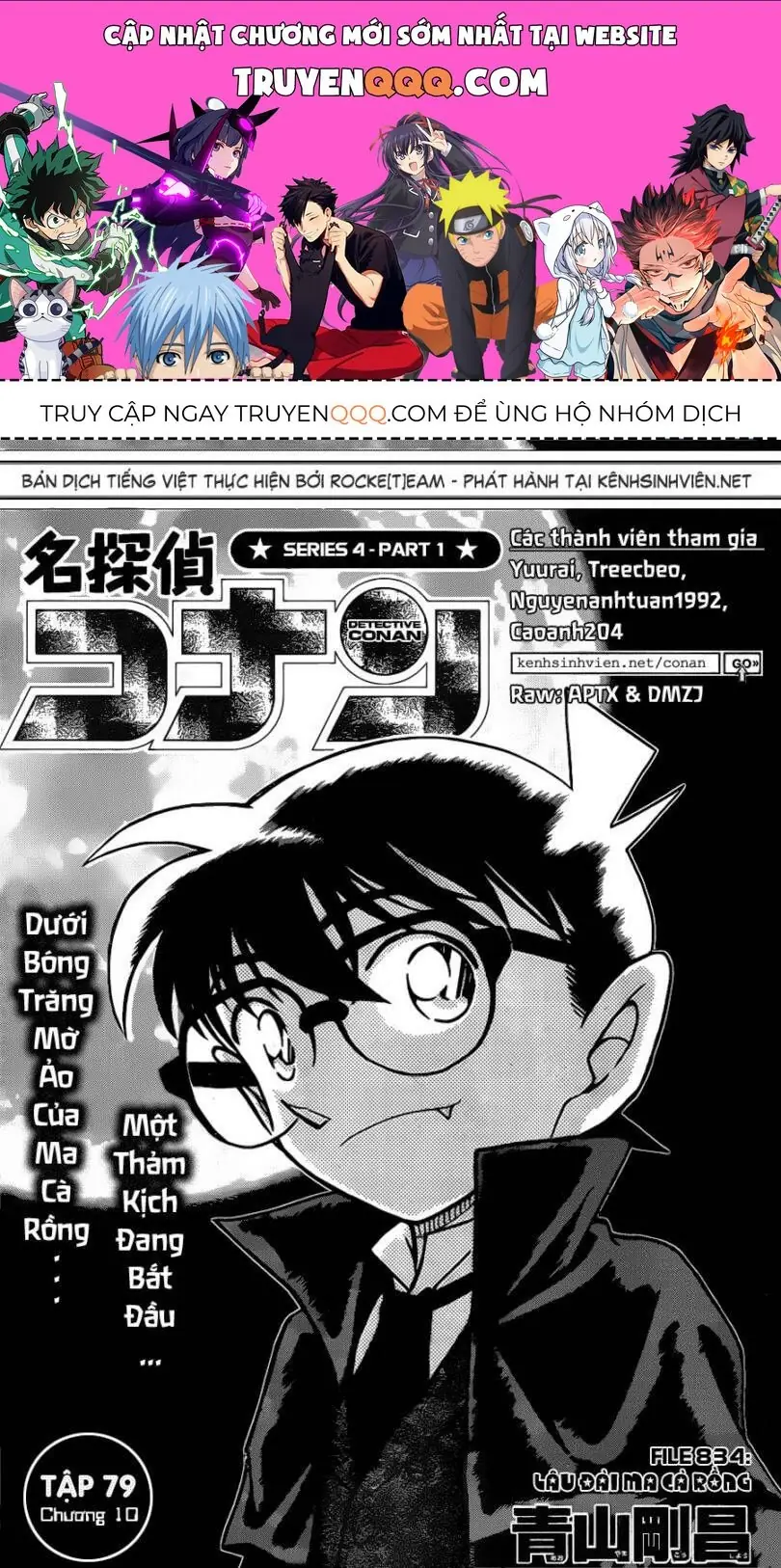 Thám Tử Lừng Danh Conan Chapter 834 - Trang 2