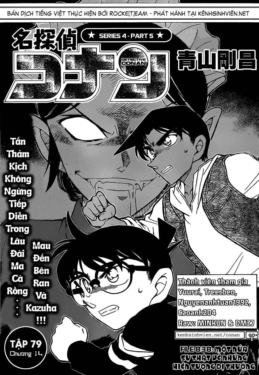 Thám Tử Lừng Danh Conan Chapter 838 - Trang 3