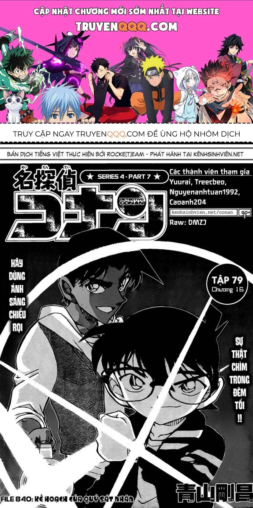 Thám Tử Lừng Danh Conan Chapter 840 - Trang 2