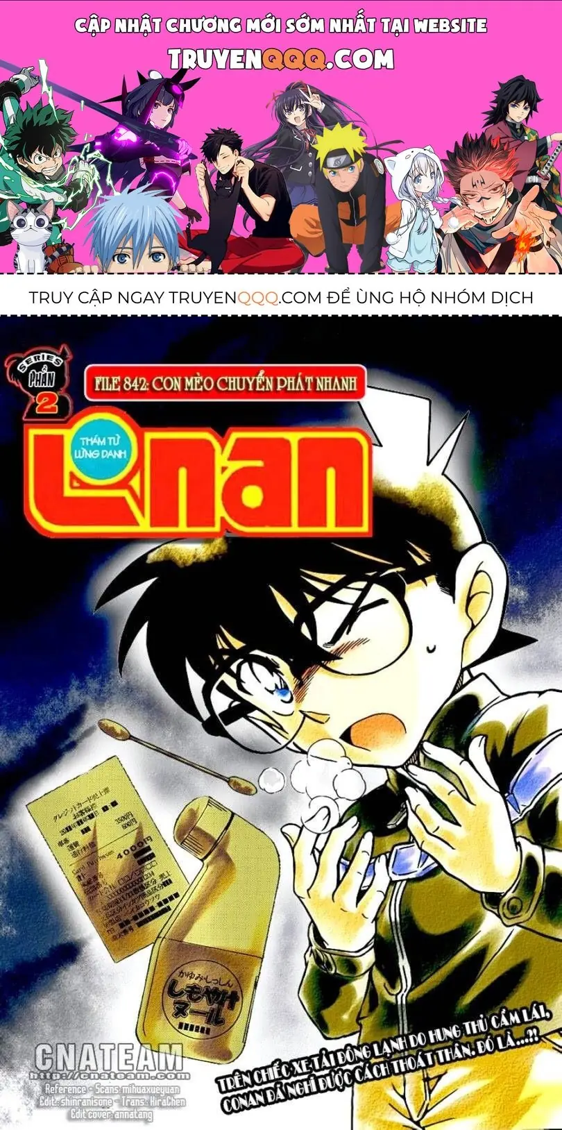 Thám Tử Lừng Danh Conan Chapter 842 - Trang 2