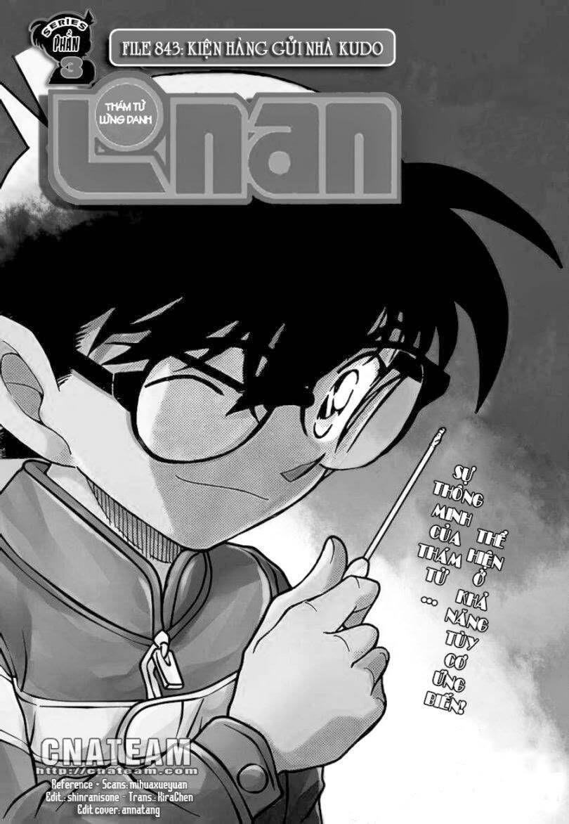 Thám Tử Lừng Danh Conan Chapter 843 - Trang 3