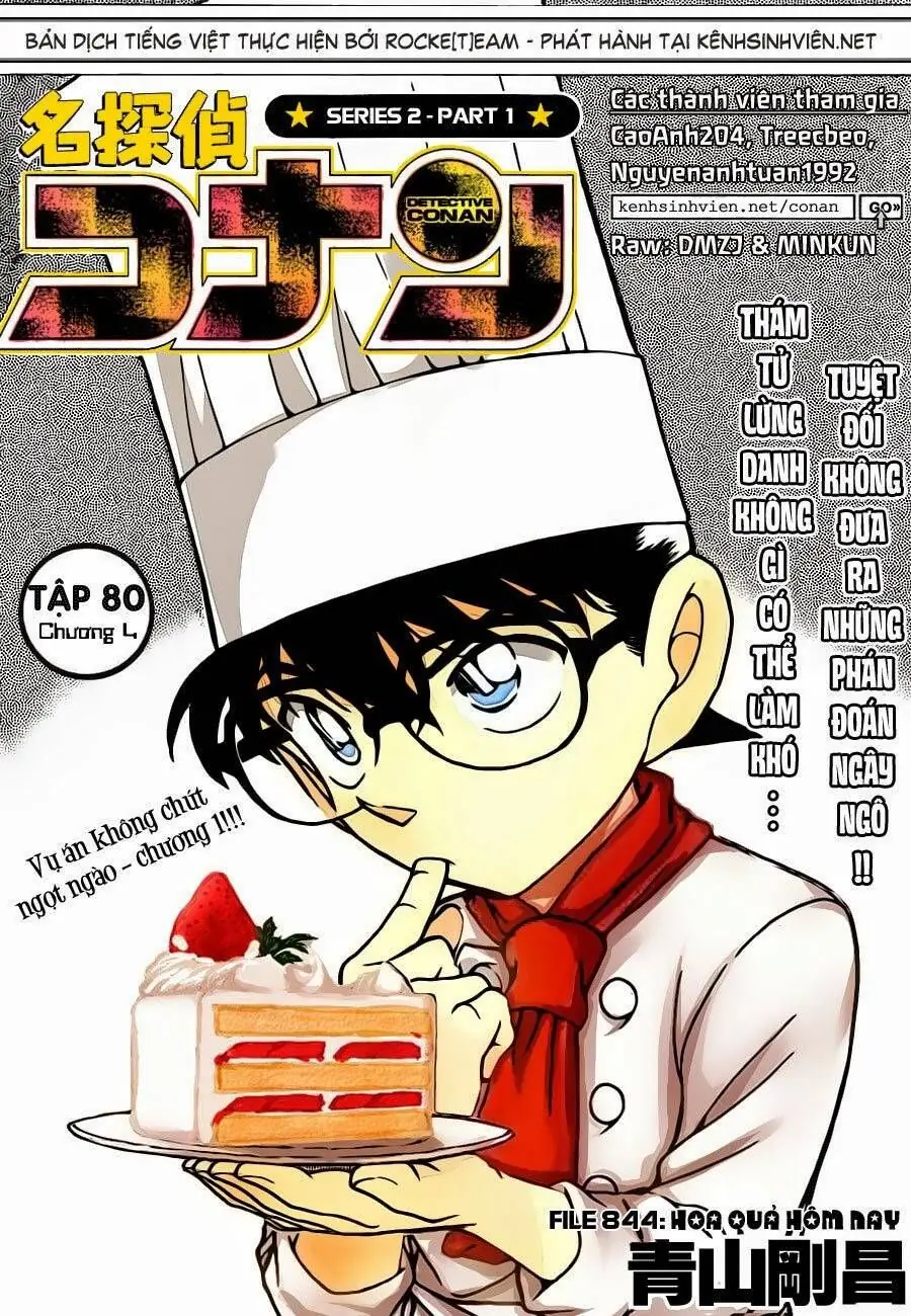Thám Tử Lừng Danh Conan Chapter 844 - Trang 3