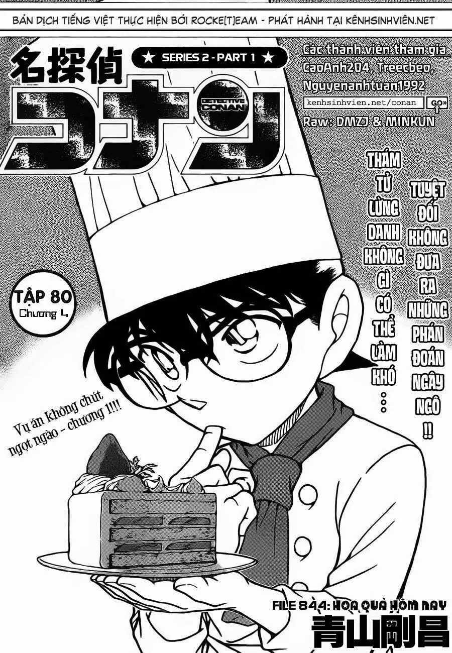 Thám Tử Lừng Danh Conan Chapter 844 - Trang 4