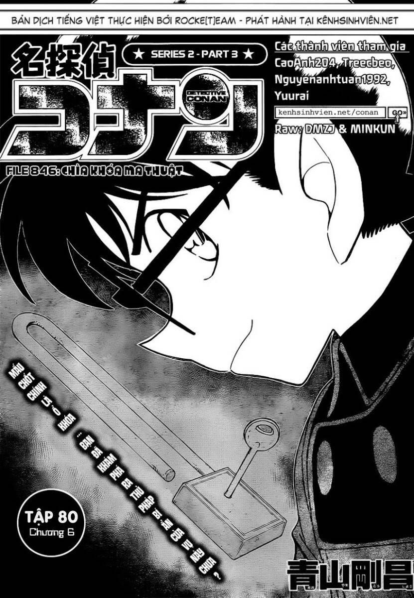 Thám Tử Lừng Danh Conan Chapter 846 - Trang 4