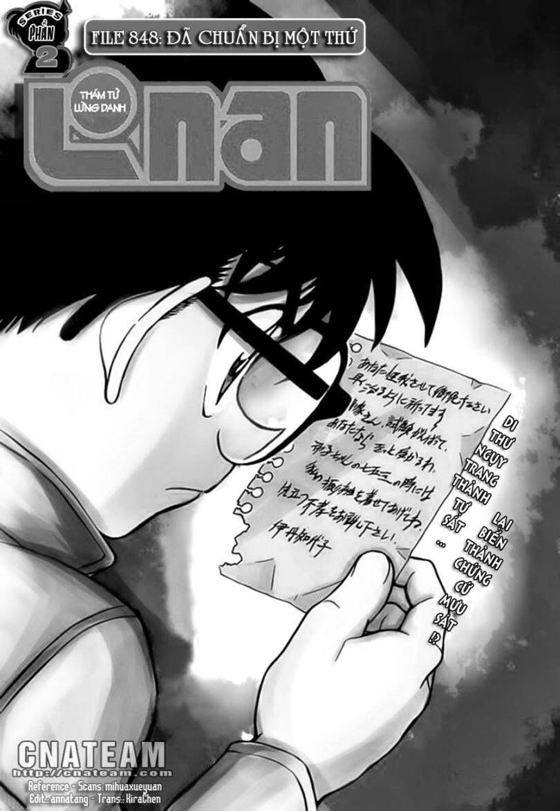 Thám Tử Lừng Danh Conan Chapter 848 - Trang 3