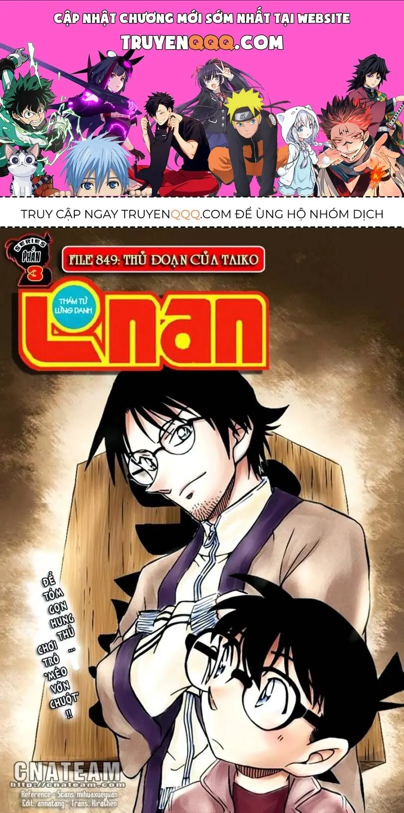 Thám Tử Lừng Danh Conan Chapter 849 - Trang 2