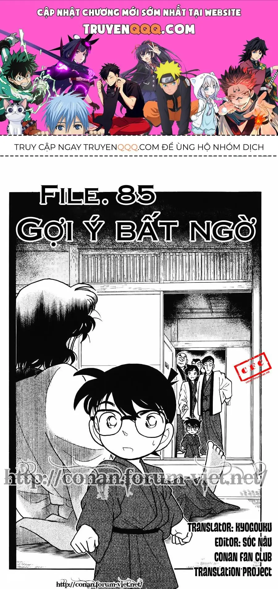 Thám Tử Lừng Danh Conan Chapter 85 - Trang 2
