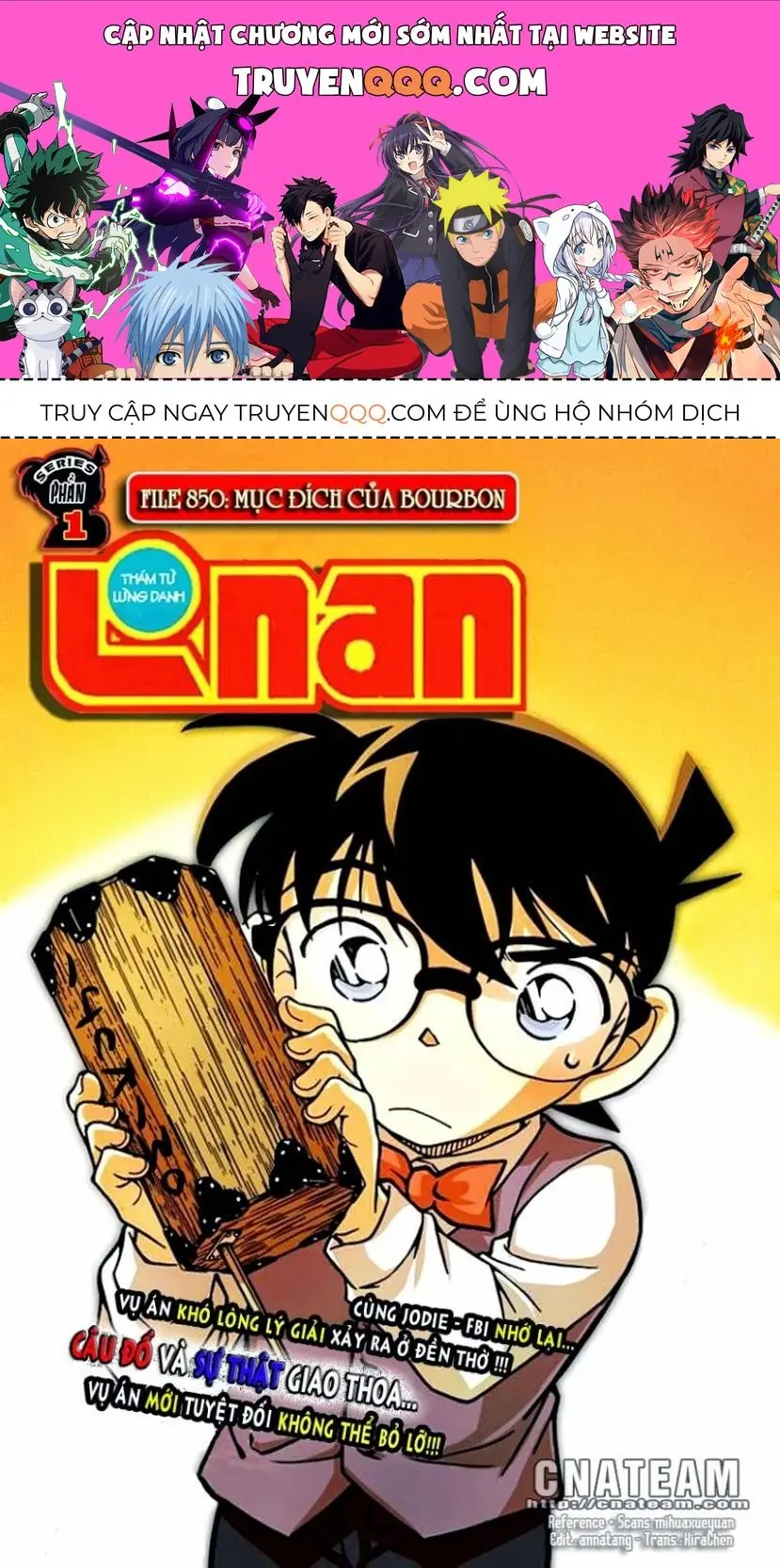 Thám Tử Lừng Danh Conan Chapter 850 - Trang 2