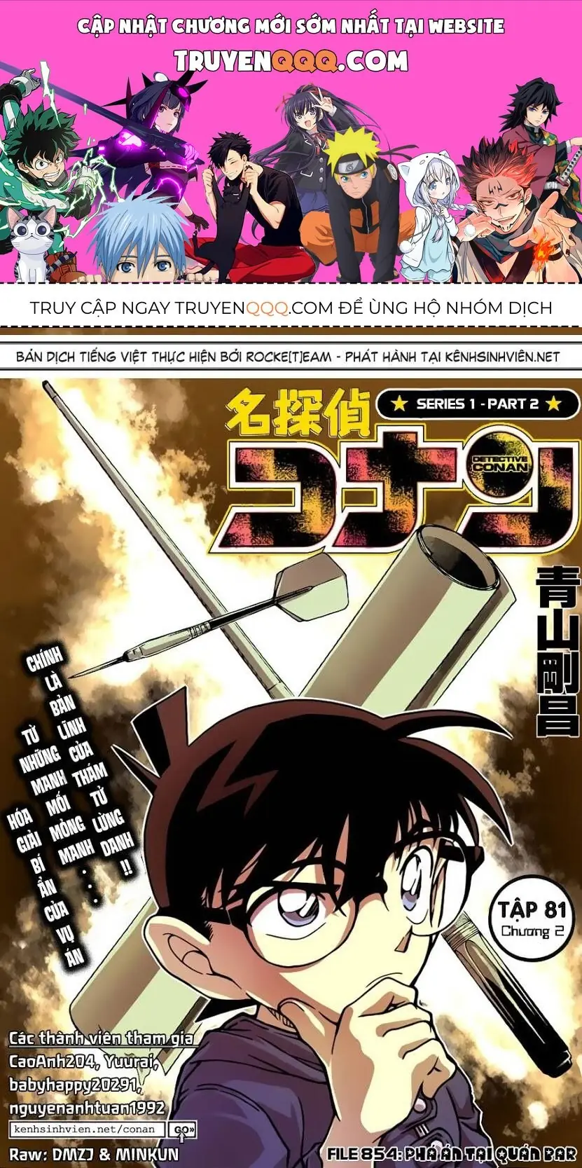 Thám Tử Lừng Danh Conan Chapter 854 - Trang 2