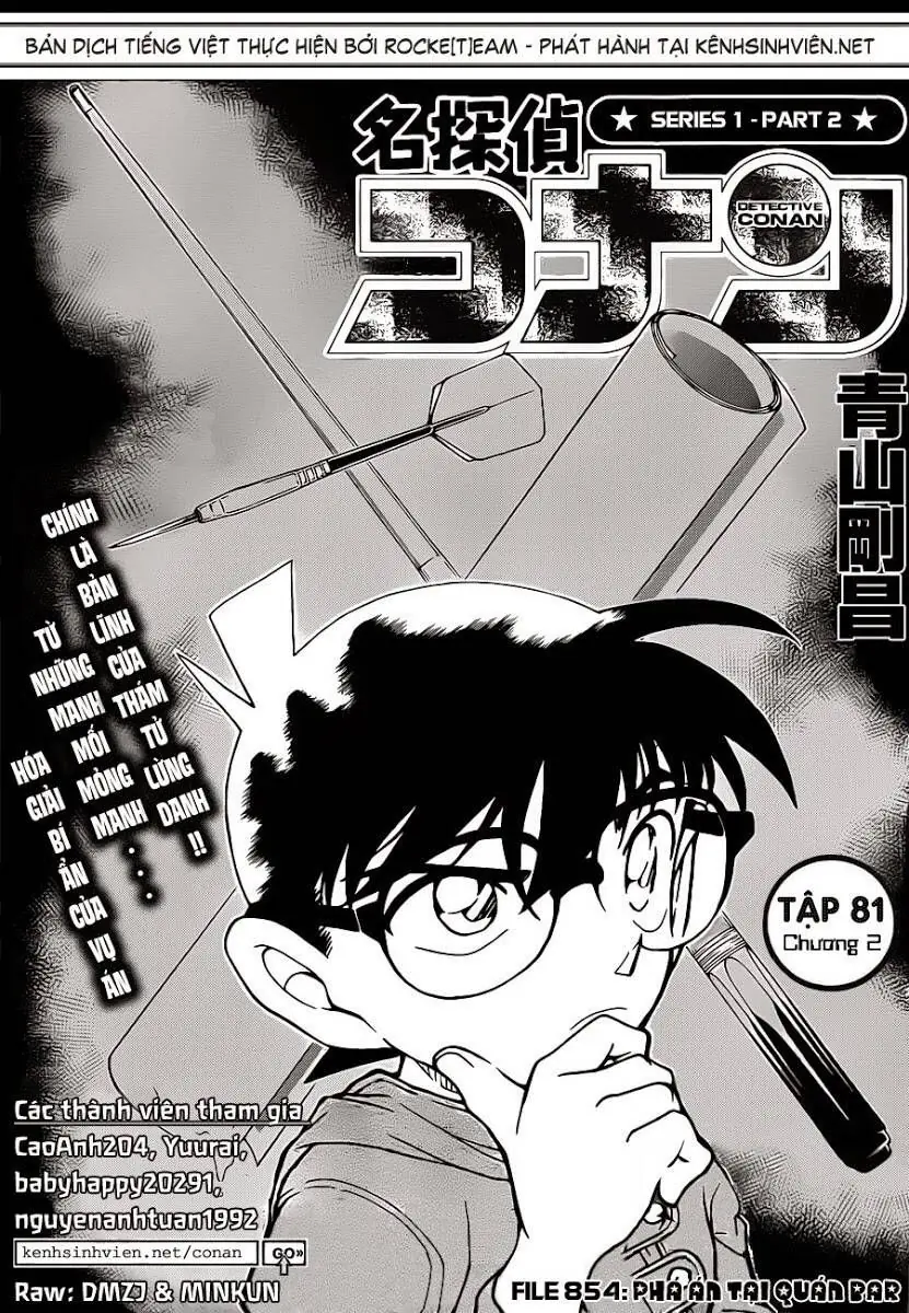 Thám Tử Lừng Danh Conan Chapter 854 - Trang 3