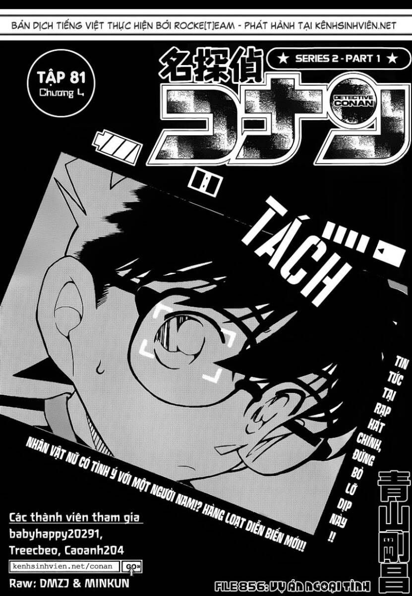 Thám Tử Lừng Danh Conan Chapter 856 - Trang 3