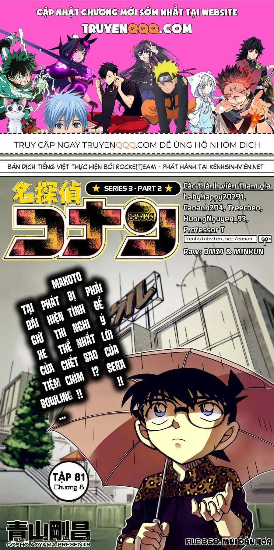 Thám Tử Lừng Danh Conan Chapter 860 - Trang 2