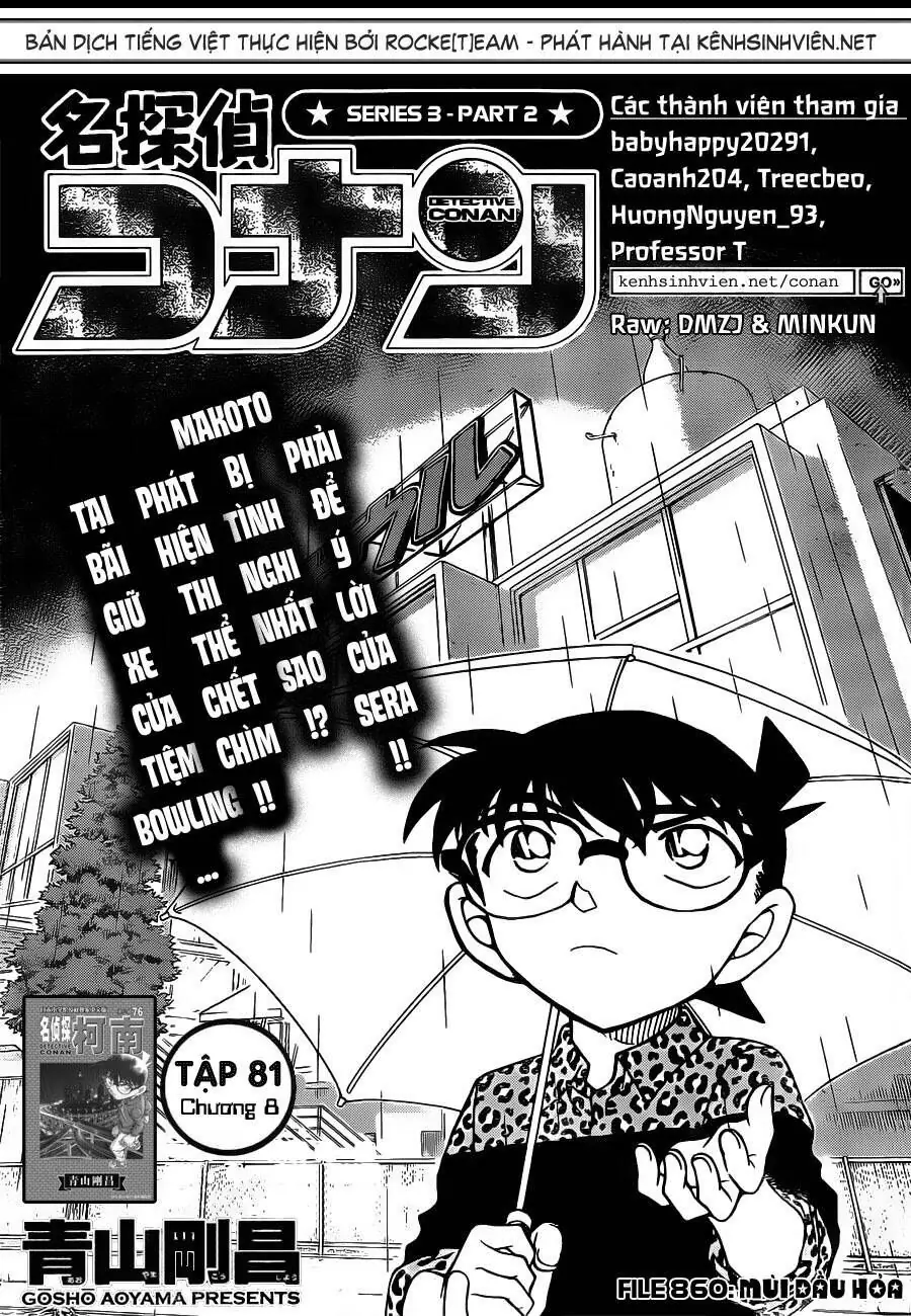 Thám Tử Lừng Danh Conan Chapter 860 - Trang 3