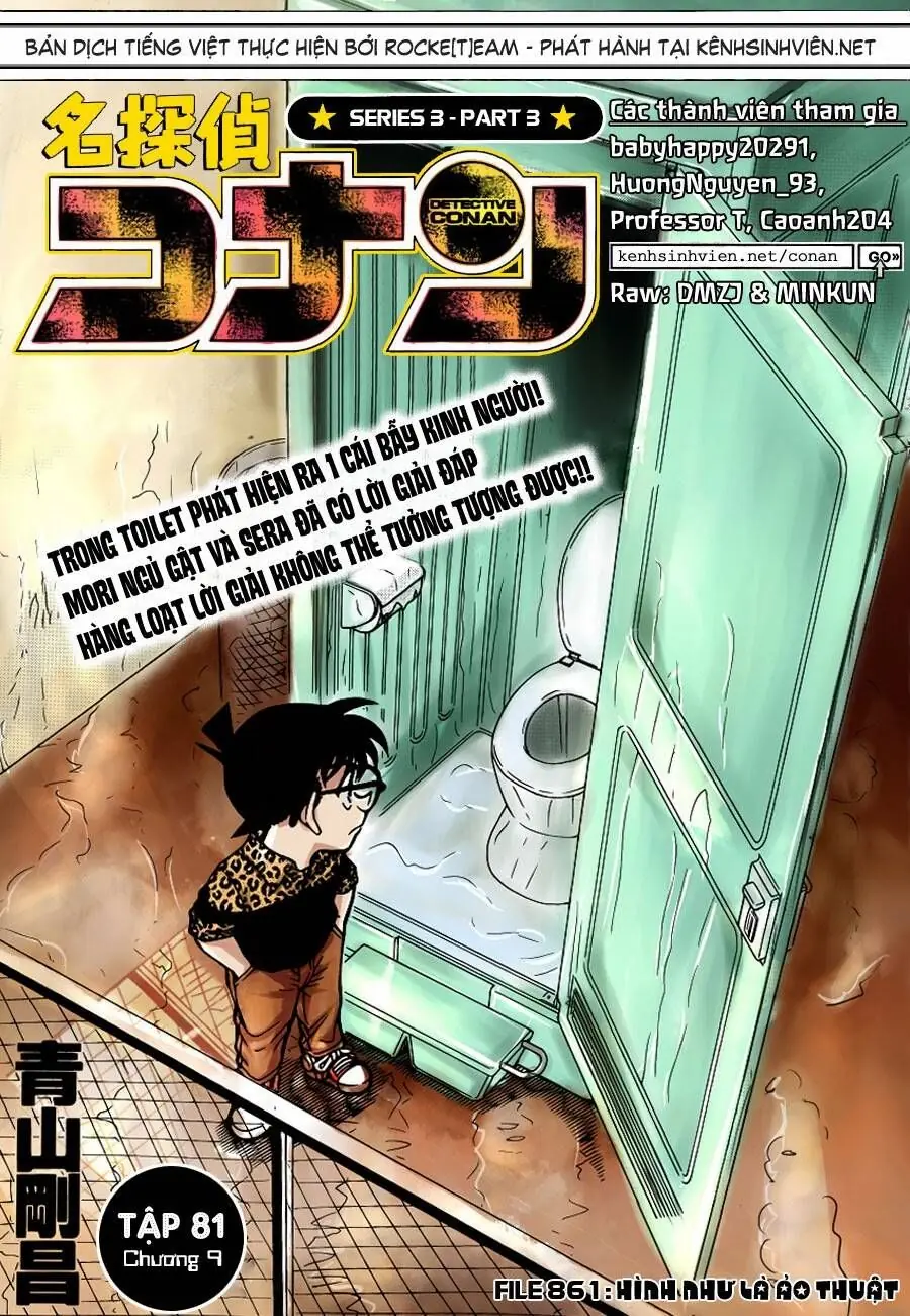 Thám Tử Lừng Danh Conan Chapter 861 - Trang 4
