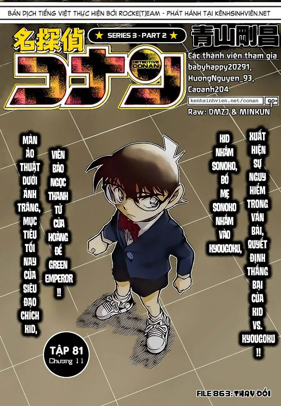 Thám Tử Lừng Danh Conan Chapter 863 - Trang 3