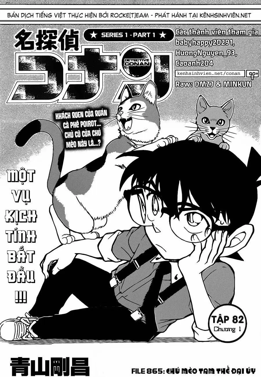 Thám Tử Lừng Danh Conan Chapter 865 - Trang 3