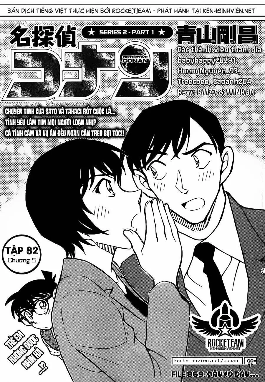 Thám Tử Lừng Danh Conan Chapter 869 - Trang 3