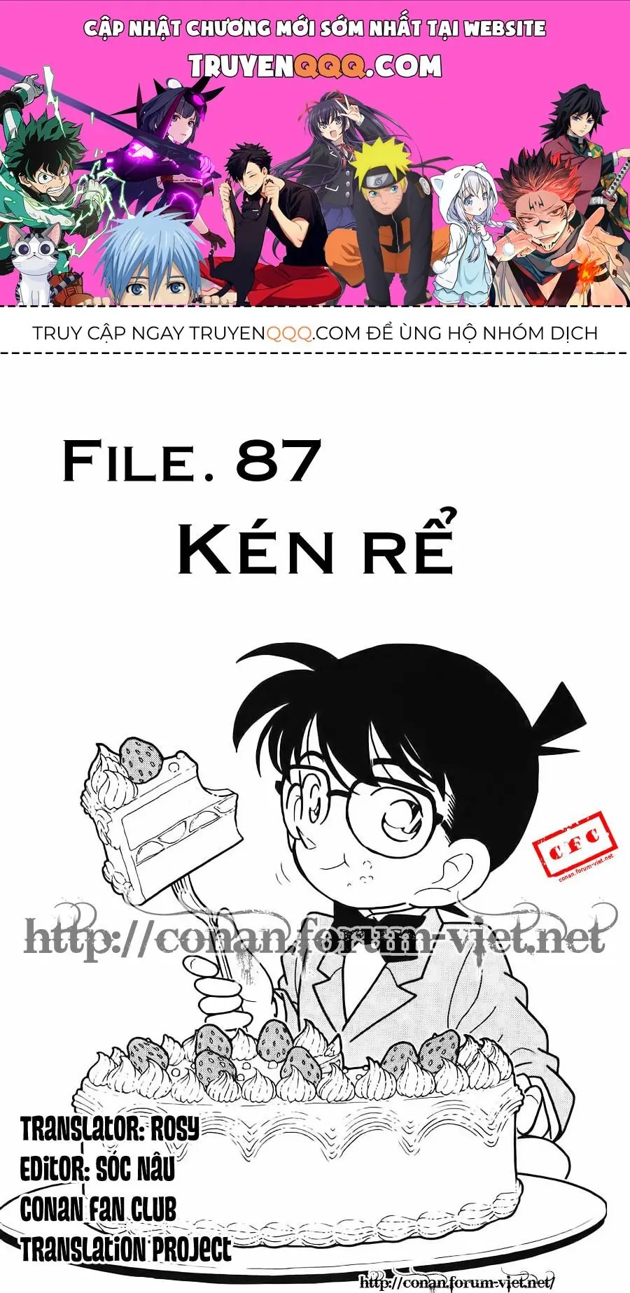 Thám Tử Lừng Danh Conan Chapter 87 - Trang 2