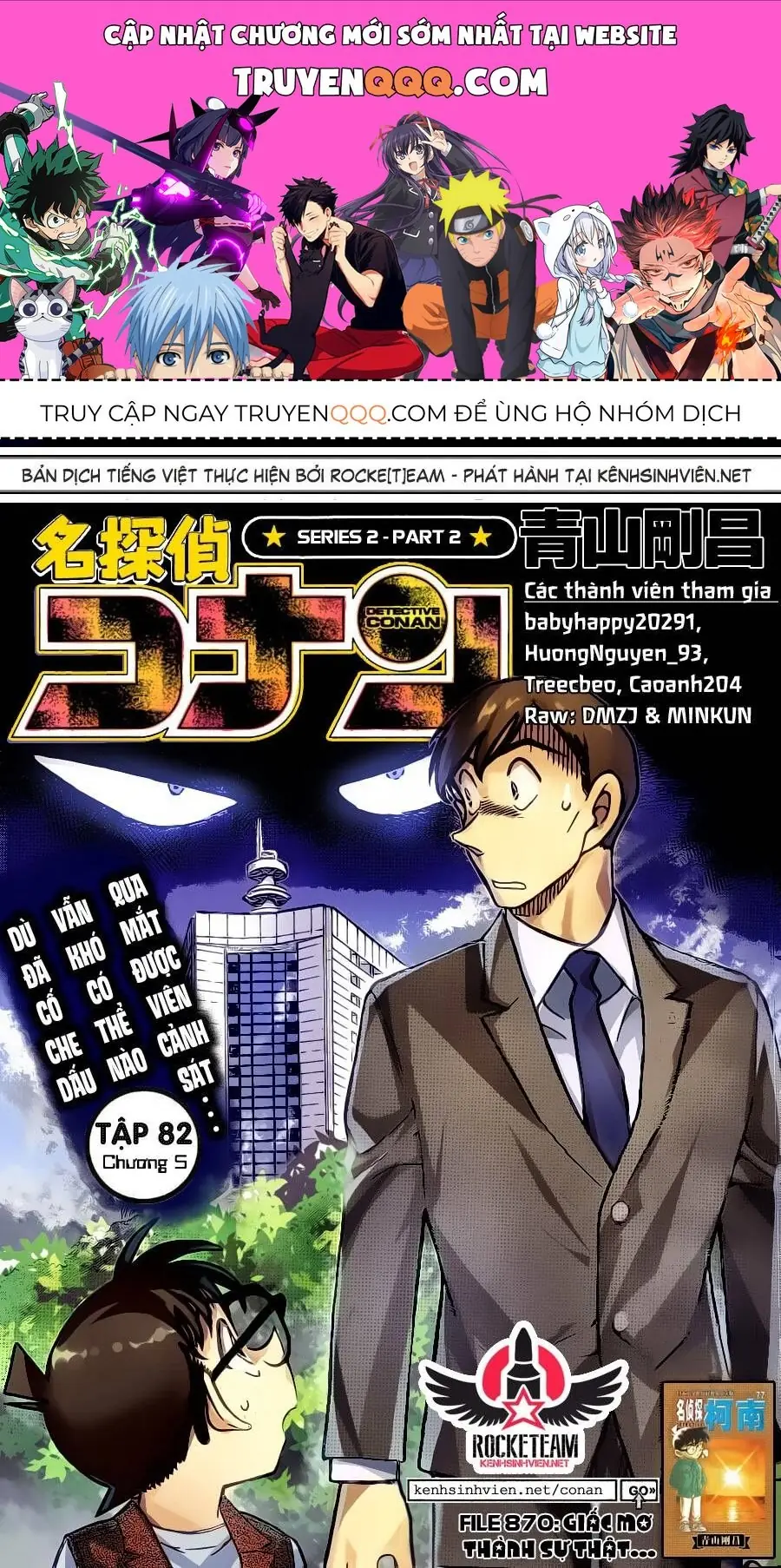 Thám Tử Lừng Danh Conan Chapter 870 - Trang 2