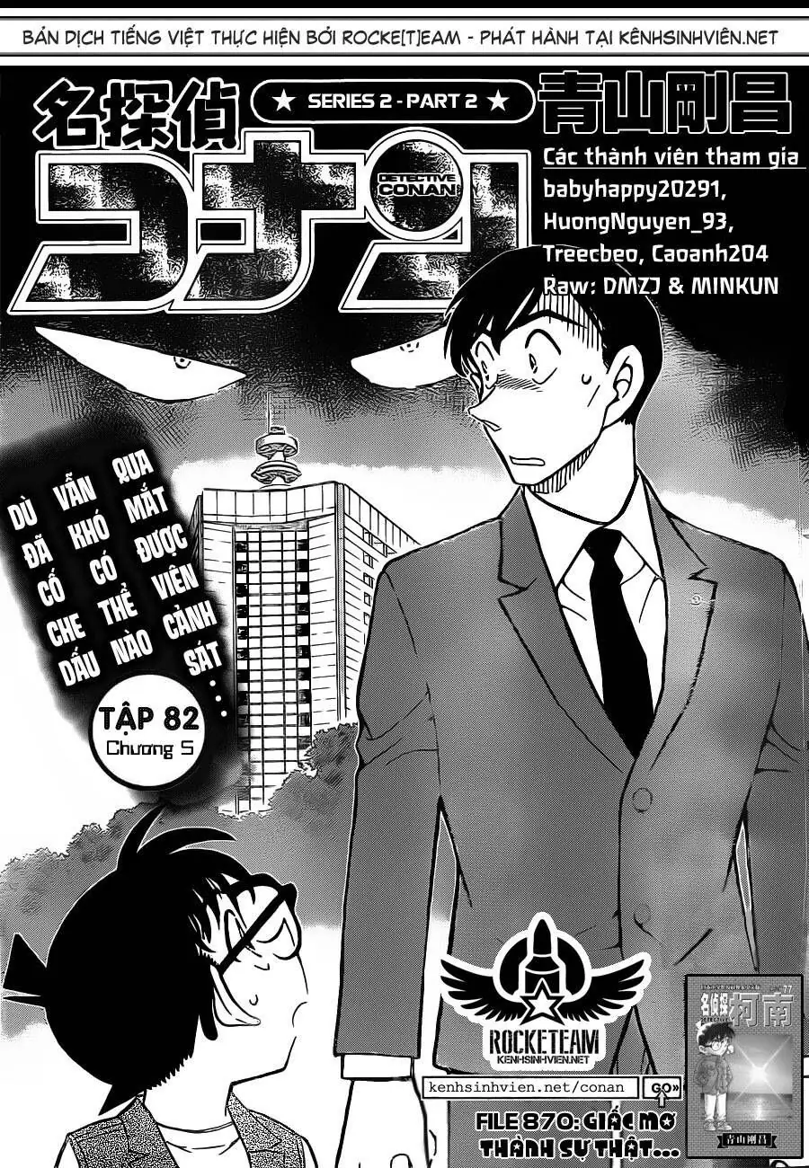 Thám Tử Lừng Danh Conan Chapter 870 - Trang 3