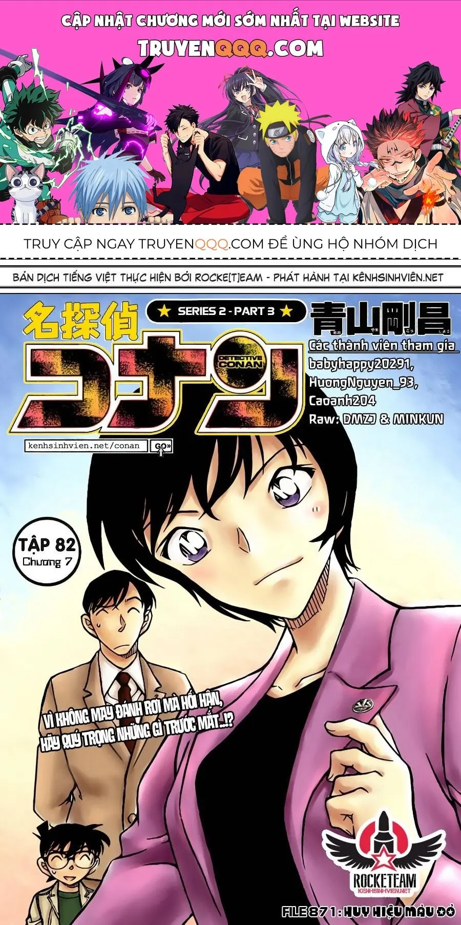 Thám Tử Lừng Danh Conan Chapter 871 - Trang 2