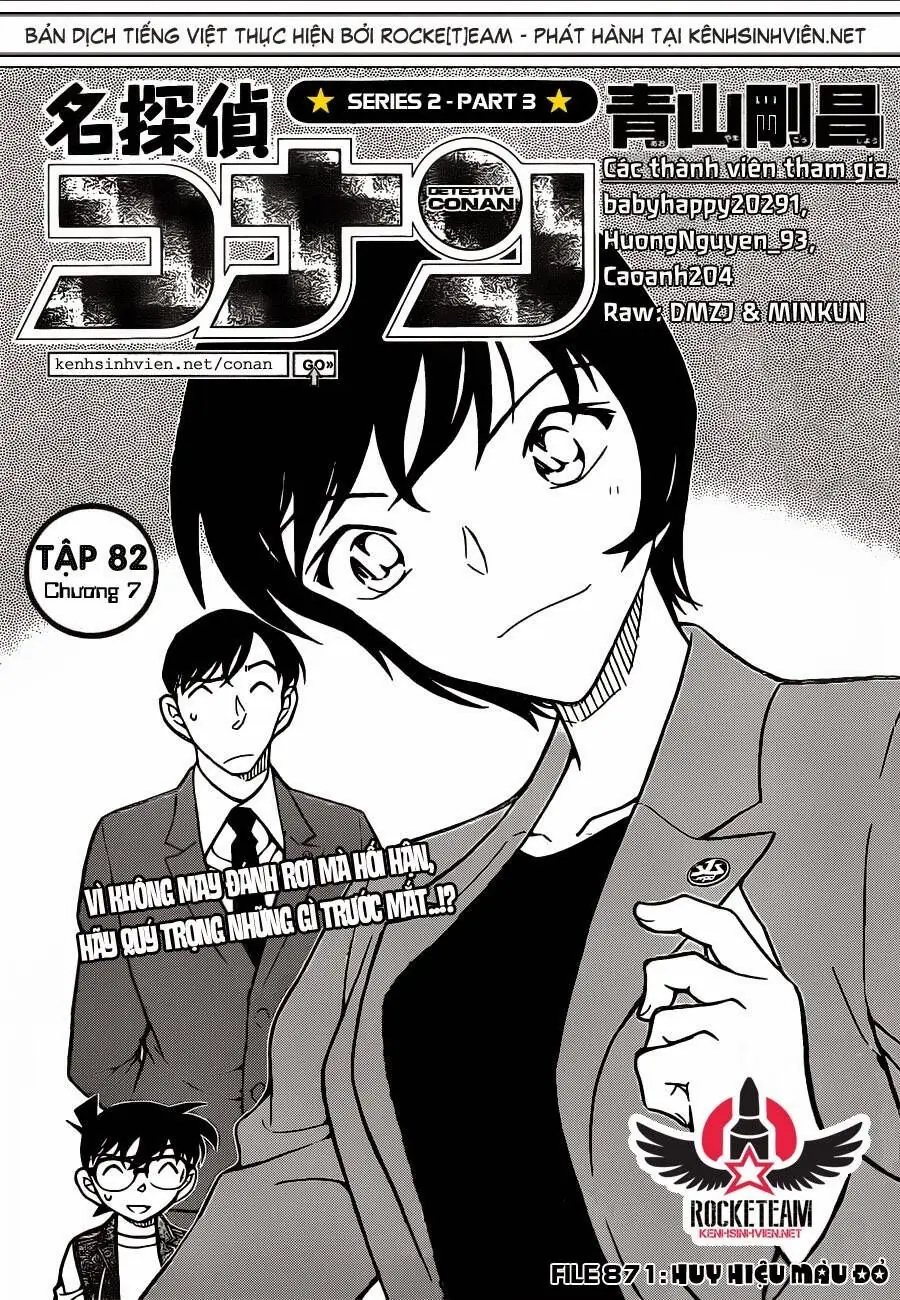 Thám Tử Lừng Danh Conan Chapter 871 - Trang 3