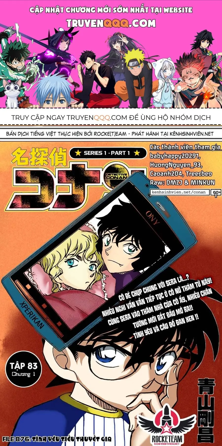 Thám Tử Lừng Danh Conan Chapter 876 - Trang 2