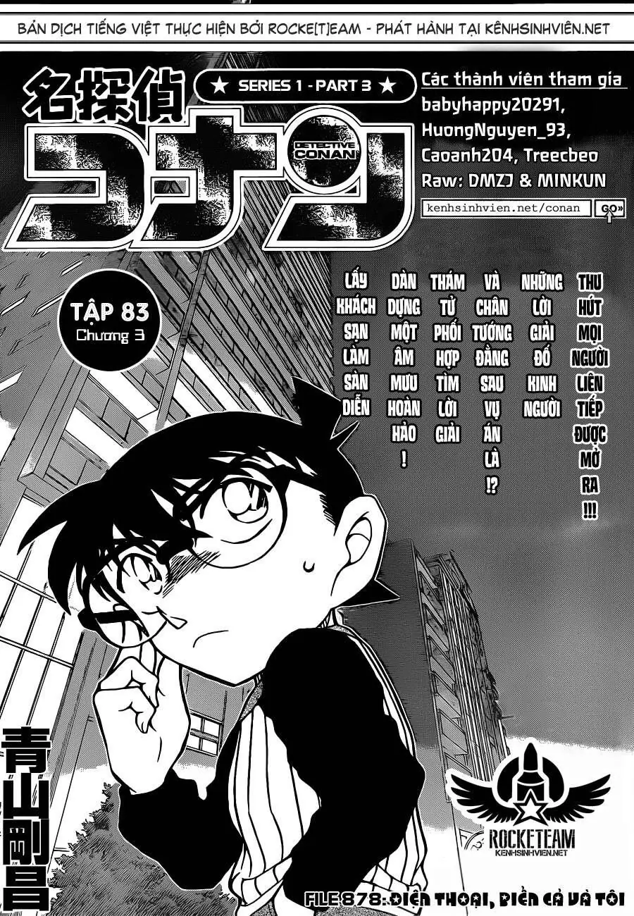 Thám Tử Lừng Danh Conan Chapter 878 - Trang 3