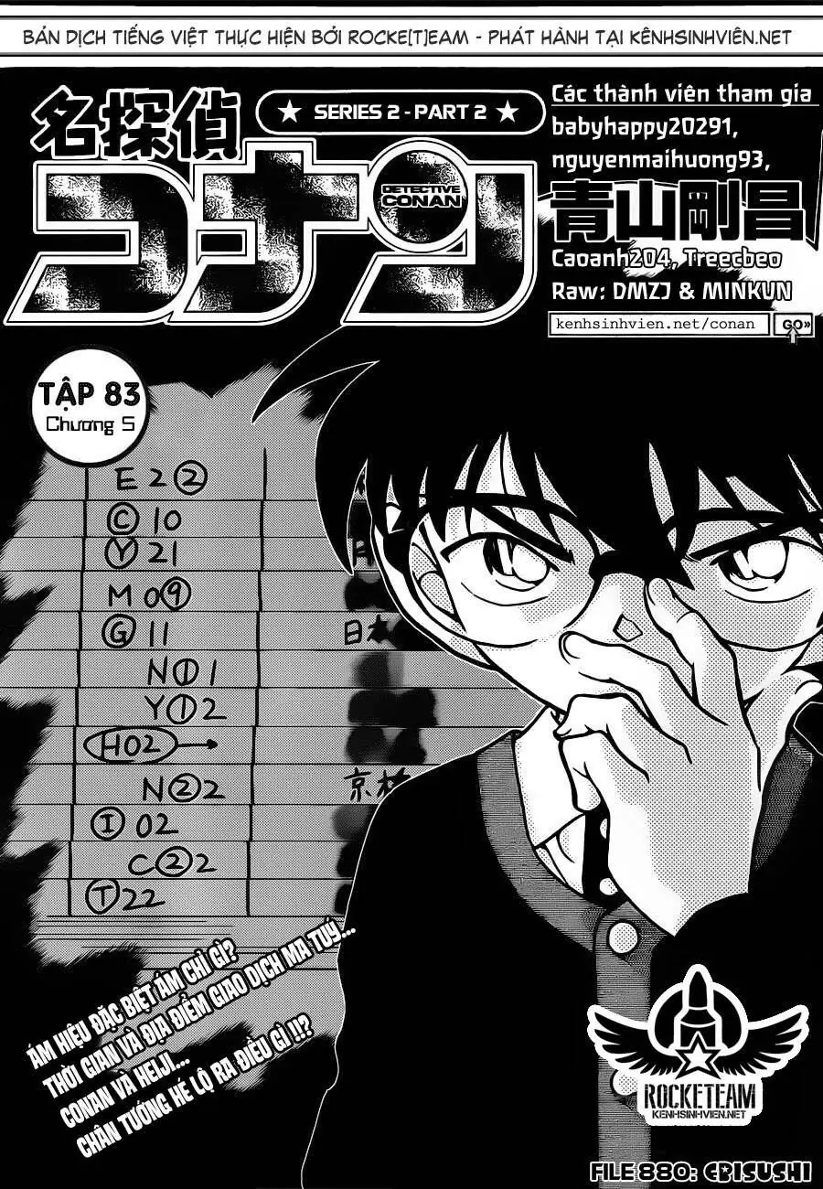 Thám Tử Lừng Danh Conan Chapter 880 - Trang 3