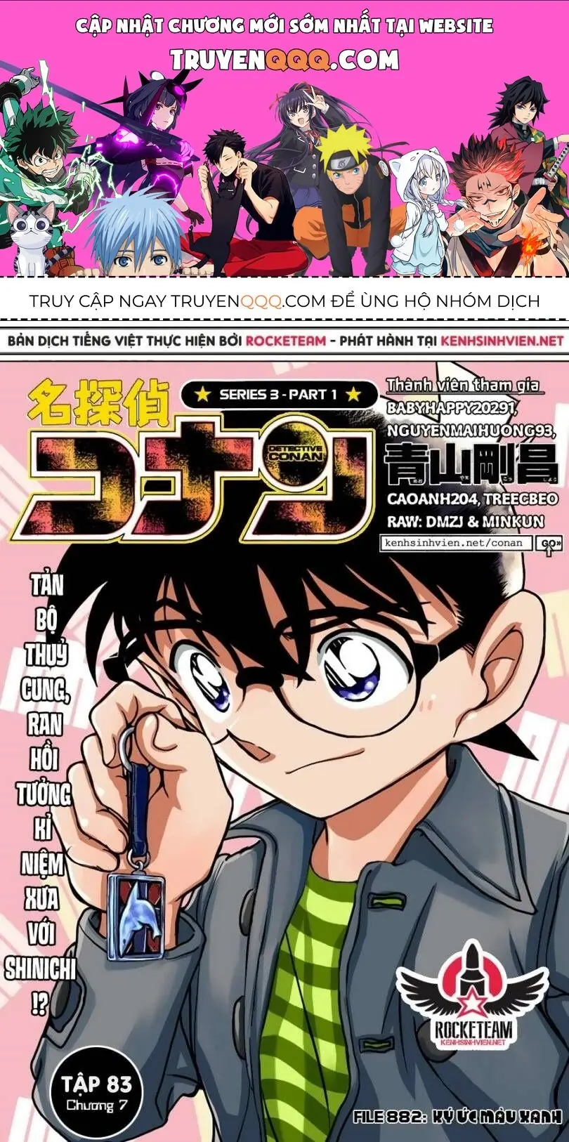 Thám Tử Lừng Danh Conan Chapter 882 - Trang 2