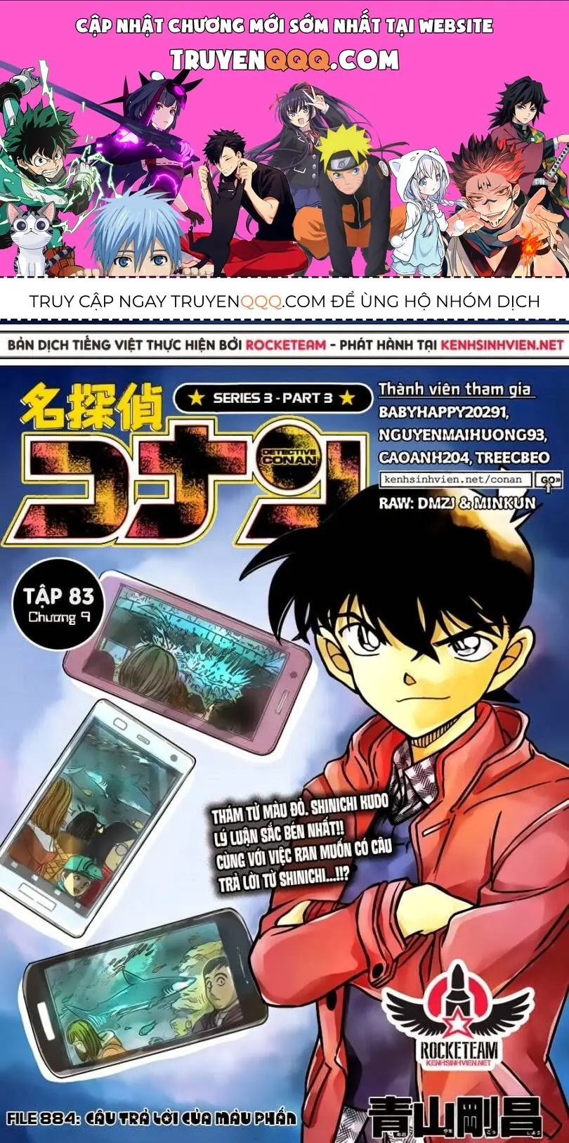Thám Tử Lừng Danh Conan Chapter 884 - Trang 2