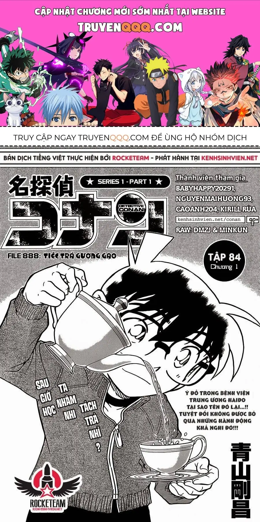 Thám Tử Lừng Danh Conan Chapter 888 - Trang 2