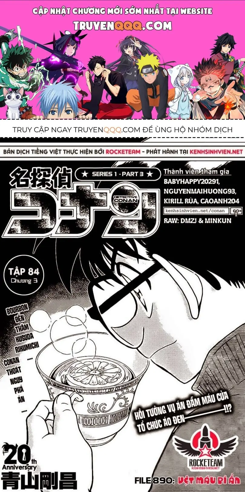 Thám Tử Lừng Danh Conan Chapter 890 - Trang 2