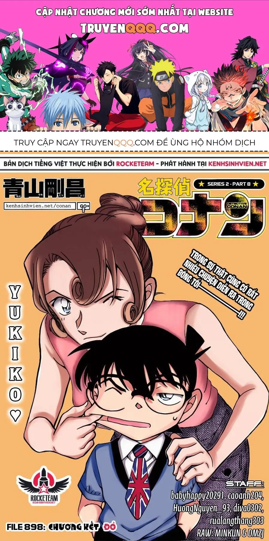 Thám Tử Lừng Danh Conan Chapter 898 - Trang 2