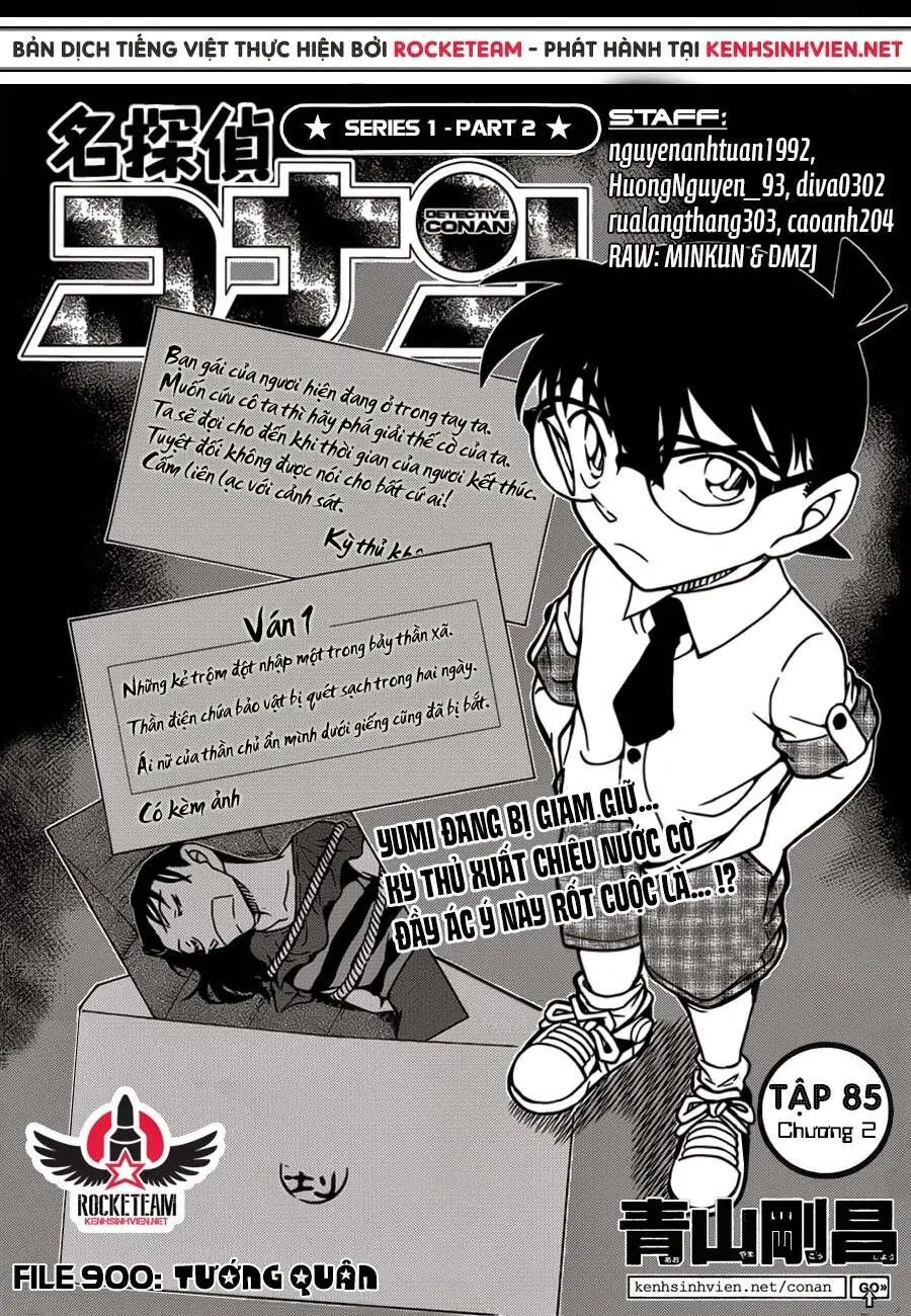 Thám Tử Lừng Danh Conan Chapter 900 - Trang 3